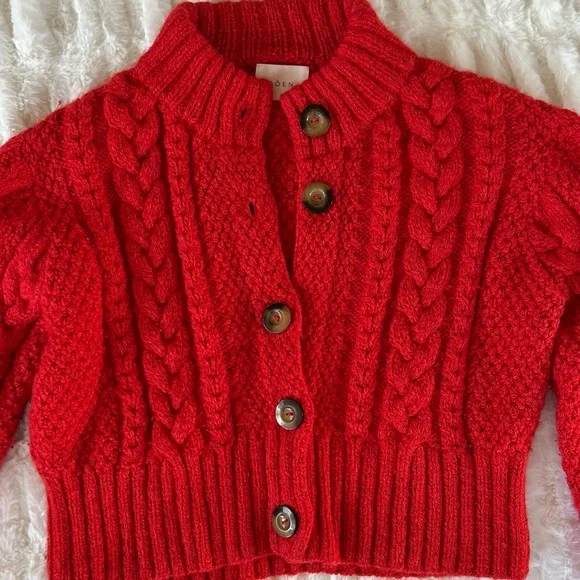 Doen Hermione Sweater in Red - Picture 3 of 15